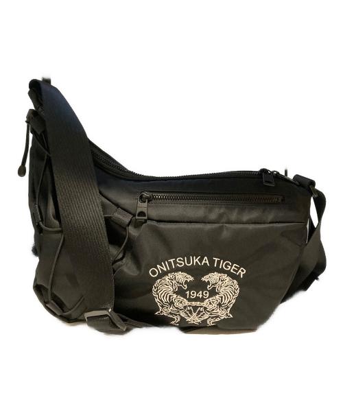 Onitsuka Tiger（オニツカタイガー）Onitsuka Tiger (オニツカタイガー) MESSENGER BAG ブラックの古着・服飾アイテム