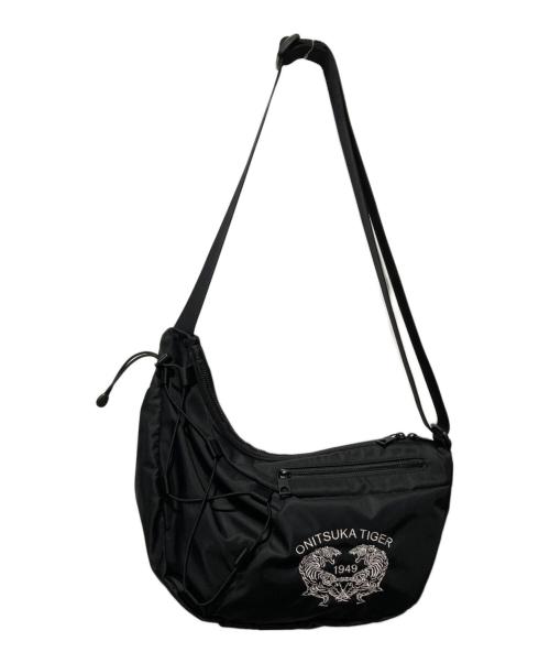 Onitsuka Tiger（オニツカタイガー）Onitsuka Tiger (オニツカタイガー) MESSENGER BAG ブラックの古着・服飾アイテム