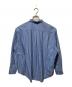 KANEMASA PHIL. (カネマサフィル) THICK AND THIN STRIPE ROYAL OX DRESS KNIT SHIRT ブルー サイズ:2：14000円