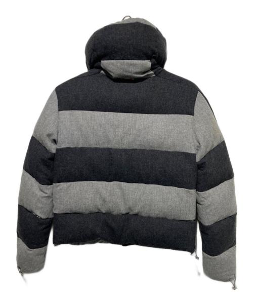 MONCLER GAMME BLEU（モンクレール ガム ブルー）MONCLER GAMME BLEU (モンクレール ガム ブルー) GIUBBINO ダウンジャケット グレーの古着・服飾アイテム