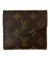 LOUIS VUITTON (ルイ ヴィトン) ポルトモネ ビエ カルト クレディ ベージュ：14000円