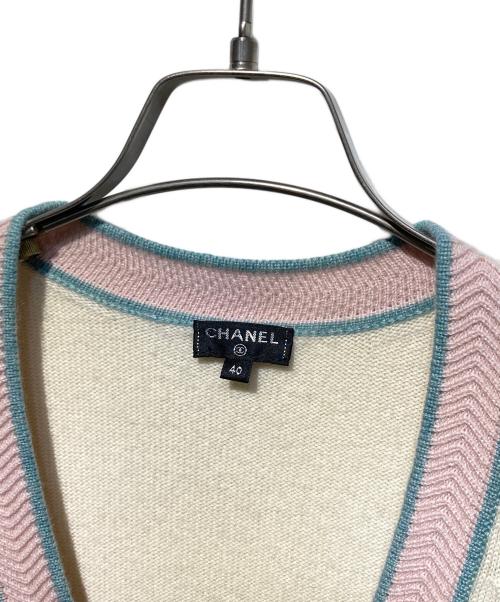 CHANEL（シャネル）CHANEL (シャネル) カシミヤカーディガン アイボリー サイズ:40の古着・服飾アイテム