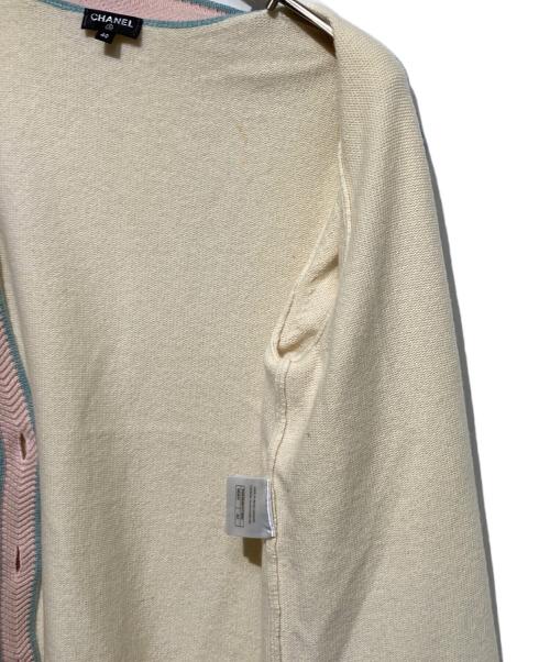 CHANEL（シャネル）CHANEL (シャネル) カシミヤカーディガン アイボリー サイズ:40の古着・服飾アイテム