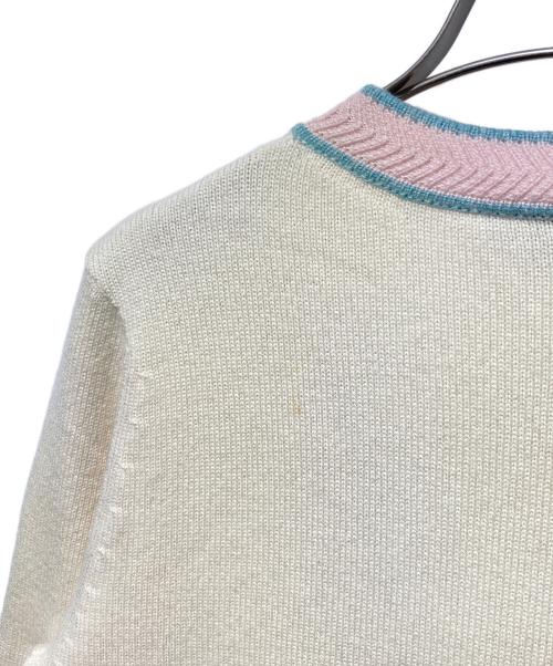 CHANEL（シャネル）CHANEL (シャネル) カシミヤカーディガン アイボリー サイズ:40の古着・服飾アイテム