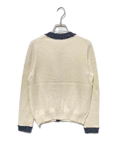 CHANEL（シャネル）CHANEL (シャネル) ココマークボタンカーディガン アイボリー サイズ:38の古着・服飾アイテム