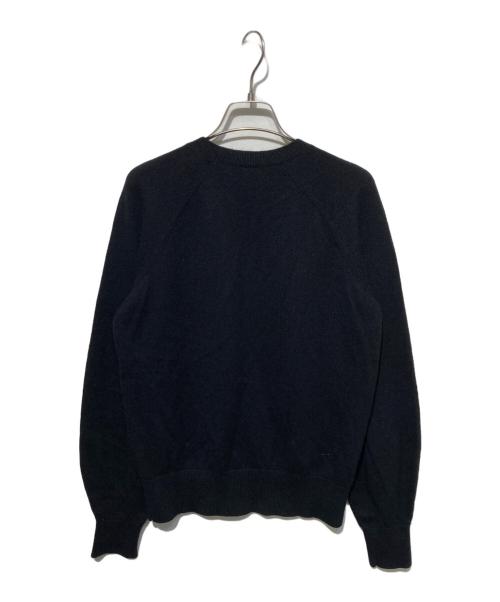 CHANEL（シャネル）CHANEL (シャネル) ラメプリントカシミヤニット ブラック×ゴールド サイズ:36の古着・服飾アイテム