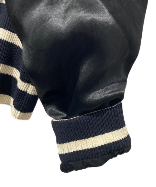 CHANEL（シャネル）CHANEL (シャネル) パールココボタン シルクサテンブルゾン ブラック サイズ:36の古着・服飾アイテム