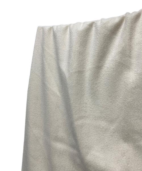 CHANEL（シャネル）CHANEL (シャネル) ココマークカシミヤ大判ストール ホワイトの古着・服飾アイテム