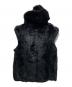 LOUIS VUITTON (ルイ ヴィトン) 10AW ラムスキンファーベスト ブラック サイズ:36：120000円