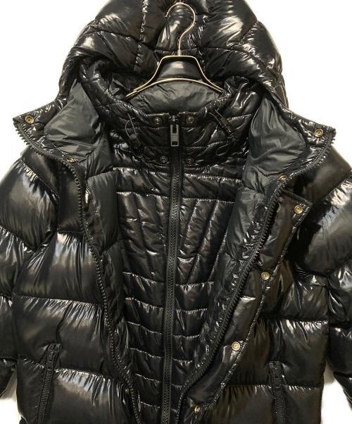 POLO RALPH LAUREN（ポロ・ラルフローレン）POLO RALPH LAUREN (ポロ・ラルフローレン) フーデットダウンジャケット ブラック サイズ:Mの古着・服飾アイテム