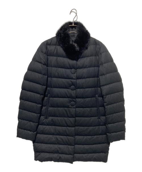 MONCLER（モンクレール）MONCLER (モンクレール) SEYNE ダウンコート ブラック サイズ:2の古着・服飾アイテム