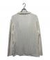 LARDINI (ラルディーニ) ニットテーラードジャケット ホワイト サイズ:XL：13000円