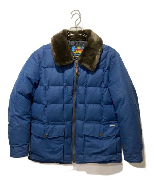 Eddie Bauer（エディーバウアー）Eddie Bauer (エディーバウアー) YUKON 1942 ダウンジャケット ネイビー サイズ:Ⅼの古着・服飾アイテム