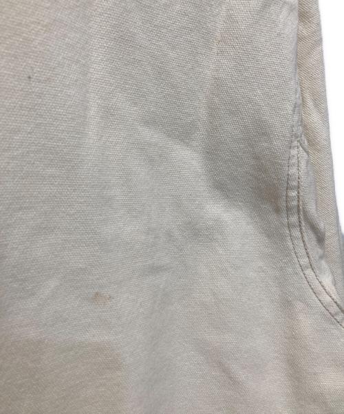 stussy（ステューシー）stussy (ステューシー) Canvas Shop カバーオールジャケット ベージュ サイズ:Mの古着・服飾アイテム