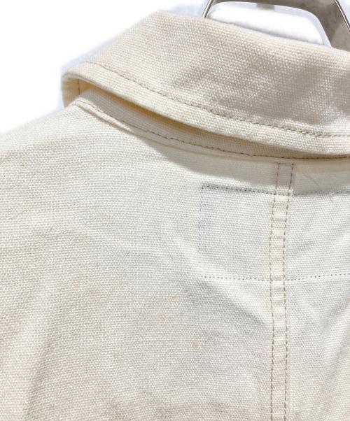 stussy（ステューシー）stussy (ステューシー) Canvas Shop カバーオールジャケット ベージュ サイズ:Mの古着・服飾アイテム