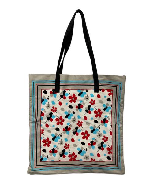 MARNI（マルニ）MARNI (マルニ) 花柄バンダナトートバッグ ホワイトの古着・服飾アイテム