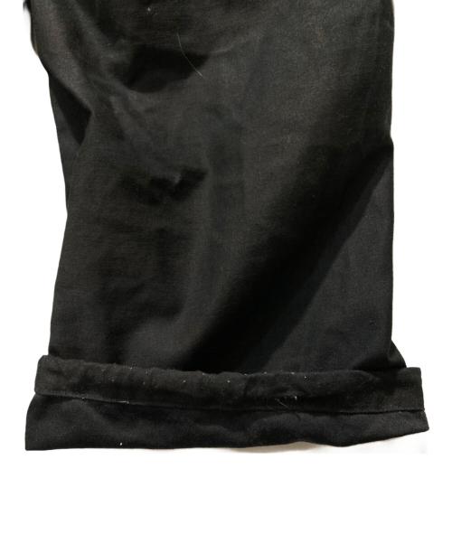 QUALITY APPAREL MANUFACTURING（クオリティーアパレルマニファクチュリング）QUALITY APPAREL MANUFACTURING (クオリティーアパレルマニファクチュリング) 黒染めカモ柄M-65ミリタリーパンツ ブラック サイズ:Mの古着・服飾アイテム