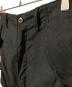 中古・古着 QUALITY APPAREL MANUFACTURING (クオリティーアパレルマニファクチュリング) 黒染めカモ柄M-65ミリタリーパンツ ブラック サイズ:M：13000円