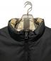 BURBERRY (バーバリー) Reversible Check Nylon Puffer Gilet/ノバチェックダウンベスト ブラック サイズ:L：60000円