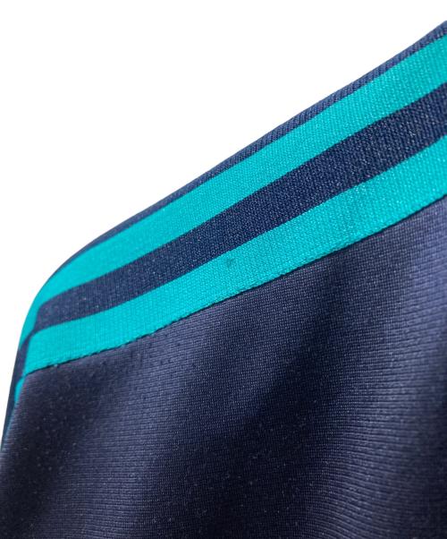 adidas（アディダス）adidas (アディダス) ヴィンテージトラックジャケット ネイビー×グリーン サイズ:不明の古着・服飾アイテム