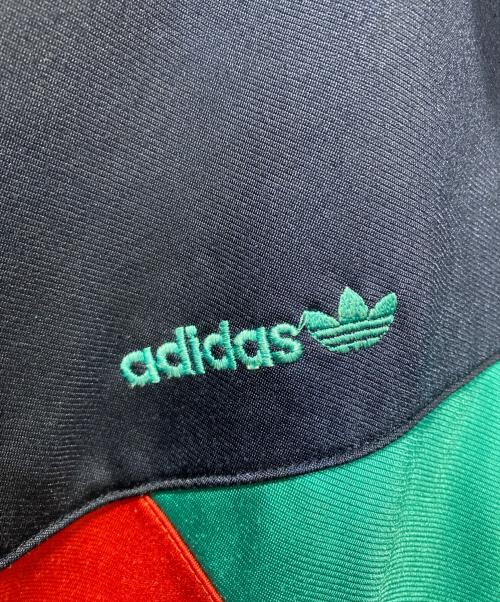 adidas（アディダス）adidas (アディダス) ヴィンテージトラックジャケット ネイビー×グリーン サイズ:不明の古着・服飾アイテム
