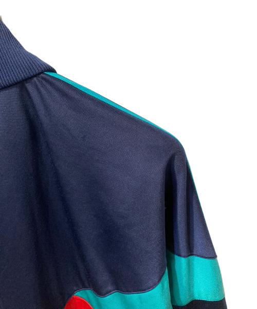 adidas（アディダス）adidas (アディダス) ヴィンテージトラックジャケット ネイビー×グリーン サイズ:不明の古着・服飾アイテム