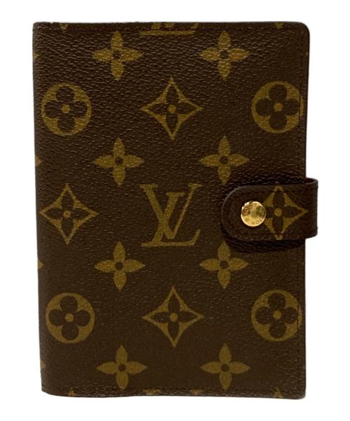 LOUIS VUITTON（ルイ ヴィトン）LOUIS VUITTON (ルイ ヴィトン) 手帳カバー ブラウンの古着・服飾アイテム