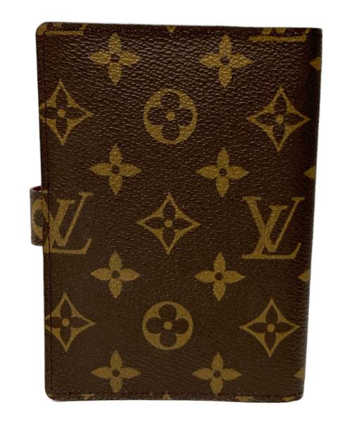 LOUIS VUITTON（ルイ ヴィトン）LOUIS VUITTON (ルイ ヴィトン) 手帳カバー ブラウンの古着・服飾アイテム