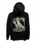 stussy (ステューシー) プリントパーカー ブラック サイズ:Ｍ：7000円