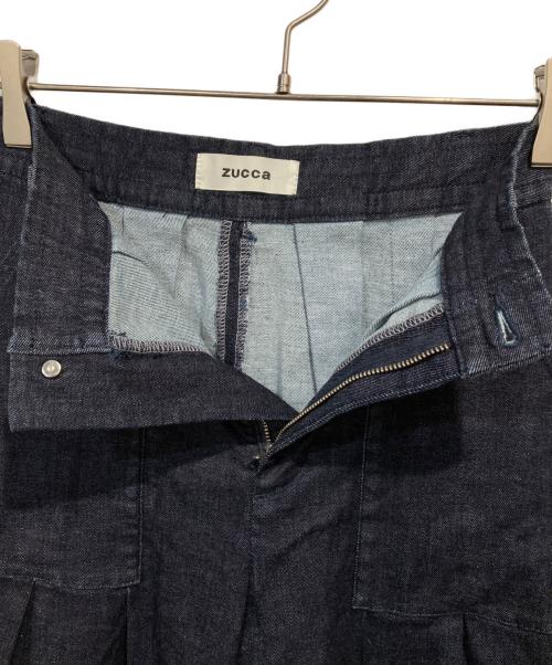 ZUCCA（ズッカ）ZUCCA (ズッカ) ハイパーストレッチライトデニム インディゴ サイズ:Ｓの古着・服飾アイテム
