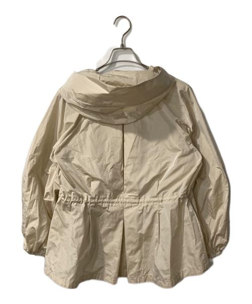 EPOCA（エポカ）EPOCA (エポカ) ライトメモリータフタ フーデッドジップブルゾン ベージュ サイズ:40の古着・服飾アイテム