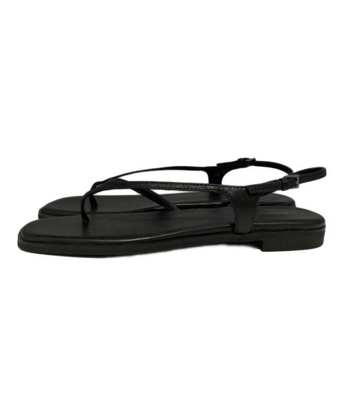PIMENTE（ピモンテ）PIMENTE (ピモンテ) バックストラップトング ブラック サイズ:SIZE 38の古着・服飾アイテム