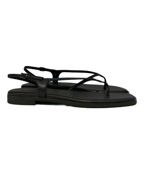 PIMENTE（ピモンテ）PIMENTE (ピモンテ) バックストラップトング ブラック サイズ:SIZE 38の古着・服飾アイテム
