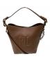 LAUREN RALPH LAUREN（ローレン ラルフ ローレン）の古着「leather medium witley bucket bag」｜ブラウン