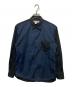 COMME des GARCONS SHIRT（コムデギャルソンシャツ）の古着「切替シャツ」｜ブラック×ネイビー