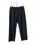 FOLL（フォル）の古着「washed wool gaba relax pants」｜ネイビー