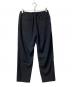 FOLL (フォル) washed wool gaba relax pants ネイビー サイズ:2：10000円