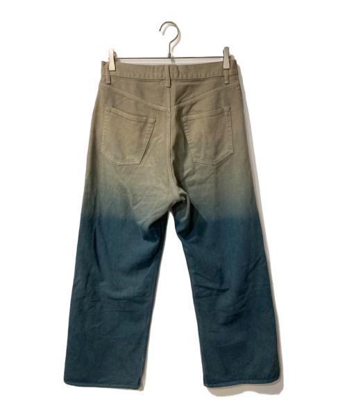 UNFOLLOW（アンフォロー）UNFOLLOW (アンフォロー) gradation bleach-dyed wardrobe jeans インディゴ サイズ:1の古着・服飾アイテム