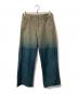 UNFOLLOW（アンフォロー）の古着「gradation bleach-dyed wardrobe jeans」｜インディゴ