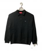 SUPREMEシュプリーム）の古着「Small Box Polo Sweater」｜ブラック
