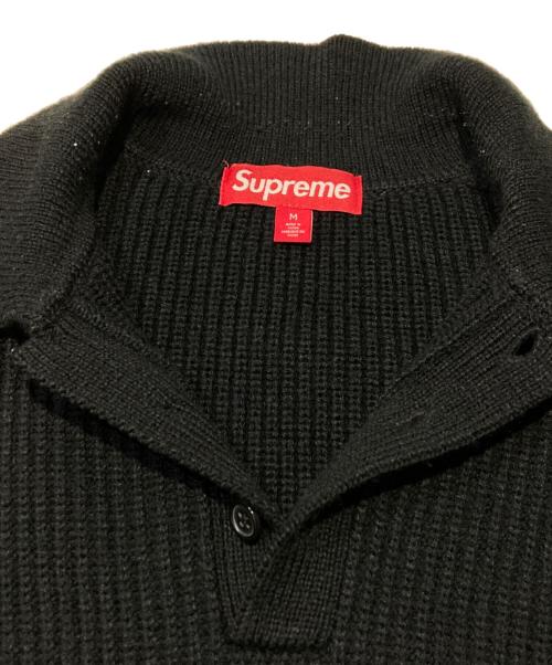 SUPREME（シュプリーム）SUPREME (シュプリーム) Small Box Polo Sweater ブラック サイズ:Mの古着・服飾アイテム