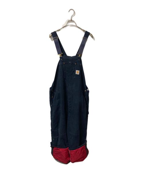 CarHartt（カーハート）CarHartt (カーハート) ダブルニーオーバーオール ネイビー サイズ:W48の古着・服飾アイテム