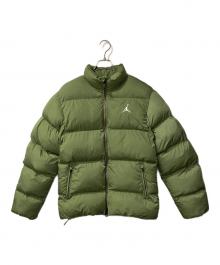 JORDAN（ジョーダン）の古着「ESS POLY PUFFER JACKET / ESS ポリー パファー ジャケット」｜グリーン