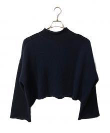 L'appartement（アパルトモン）の古着「Short Knit Pullove」｜ネイビー