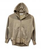 L'appartement×Americanaアパルトモン×アメリカーナ）の古着「AMERICANA WIDE FULLZIP HOODIE」｜ベージュ