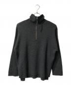 GOOD GRIEF!グッドグリーフ）の古着「Knit Zipped Pullover」｜グレー