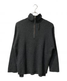 GOOD GRIEF!（グッドグリーフ）の古着「Knit Zipped Pullover」｜グレー