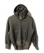 L'appartement×Americanaアパルトモン×アメリカーナ）の古着「AMERICANA WIDE FULLZIP HOODIE」｜グレー