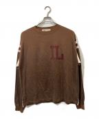 REMI RELIEFレミレリーフ）の古着「FOOTBALL LONG SLEEVE T-SHIRTS」｜ブラウン