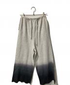 J.J.Mercerジェイジェイ・マーサー）の古着「GRADATION KNIT PANTS」｜グレー